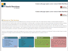 Tablet Screenshot of itechservices.in